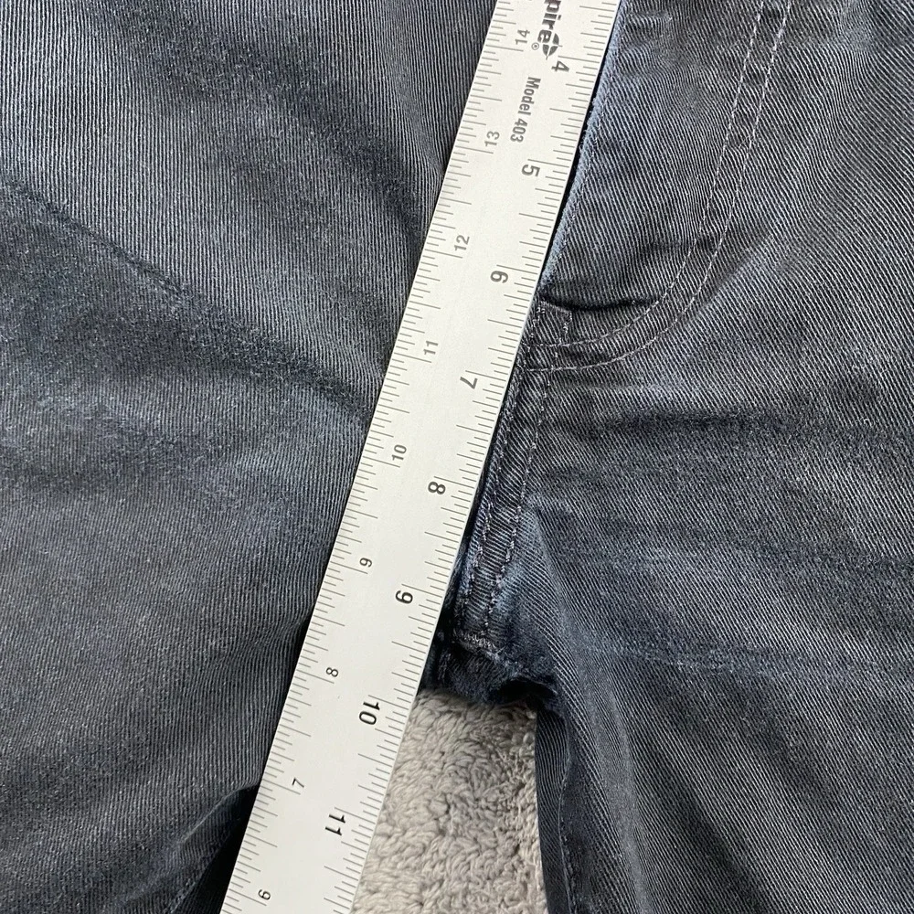 Levis 511 Slim Fit Straight Leg Jeans Mens 32x27 Black Low Rise‎